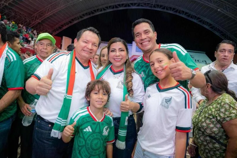 Más de 12 mil personas celebran el triunfo de México en las Zonas Fan de Yucatán durante el Mundial 2026 - imagen 4