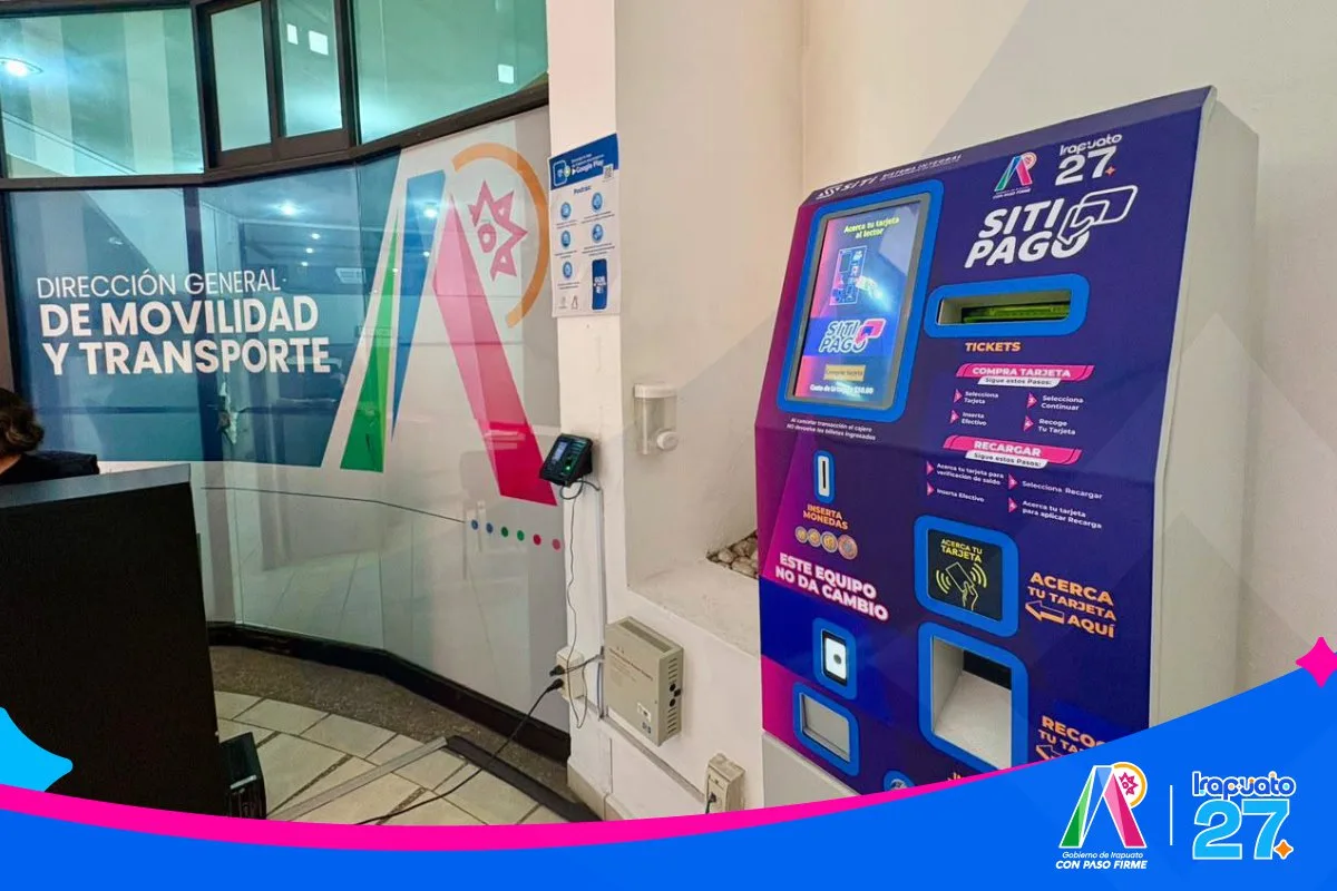 Irapuato instala módulo de recarga para tarjeta SITI Pago en la Dirección de Movilidad - imagen 4