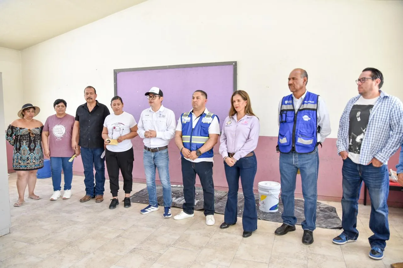 Mejoran infraestructura de dos escuelas en Oasis Revolución, en Ciudad Juárez - imagen 1