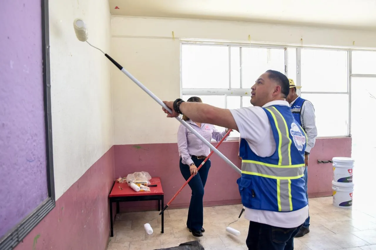 Mejoran infraestructura de dos escuelas en Oasis Revolución, en Ciudad Juárez - imagen 4