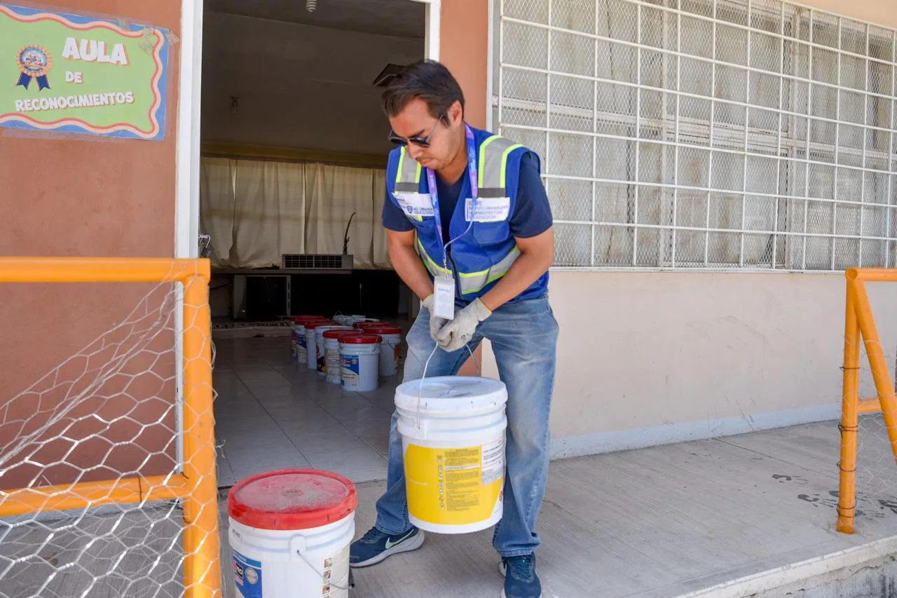 Mejoran infraestructura de dos escuelas en Oasis Revolución, Ciudad Juárez - imagen 3