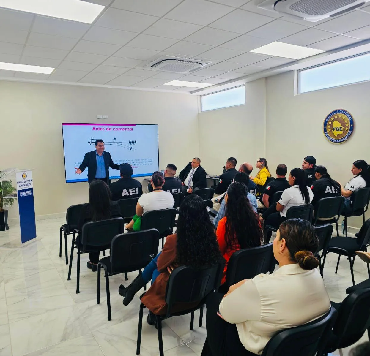 FGE capacita a servidores públicos en prevención de tortura y ética pública en Nuevo Casas Grandes - imagen 1