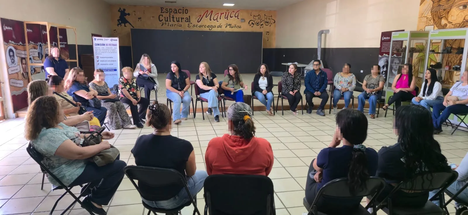 CEAVE se reúne con familias de personas desaparecidas en Madera - imagen 1