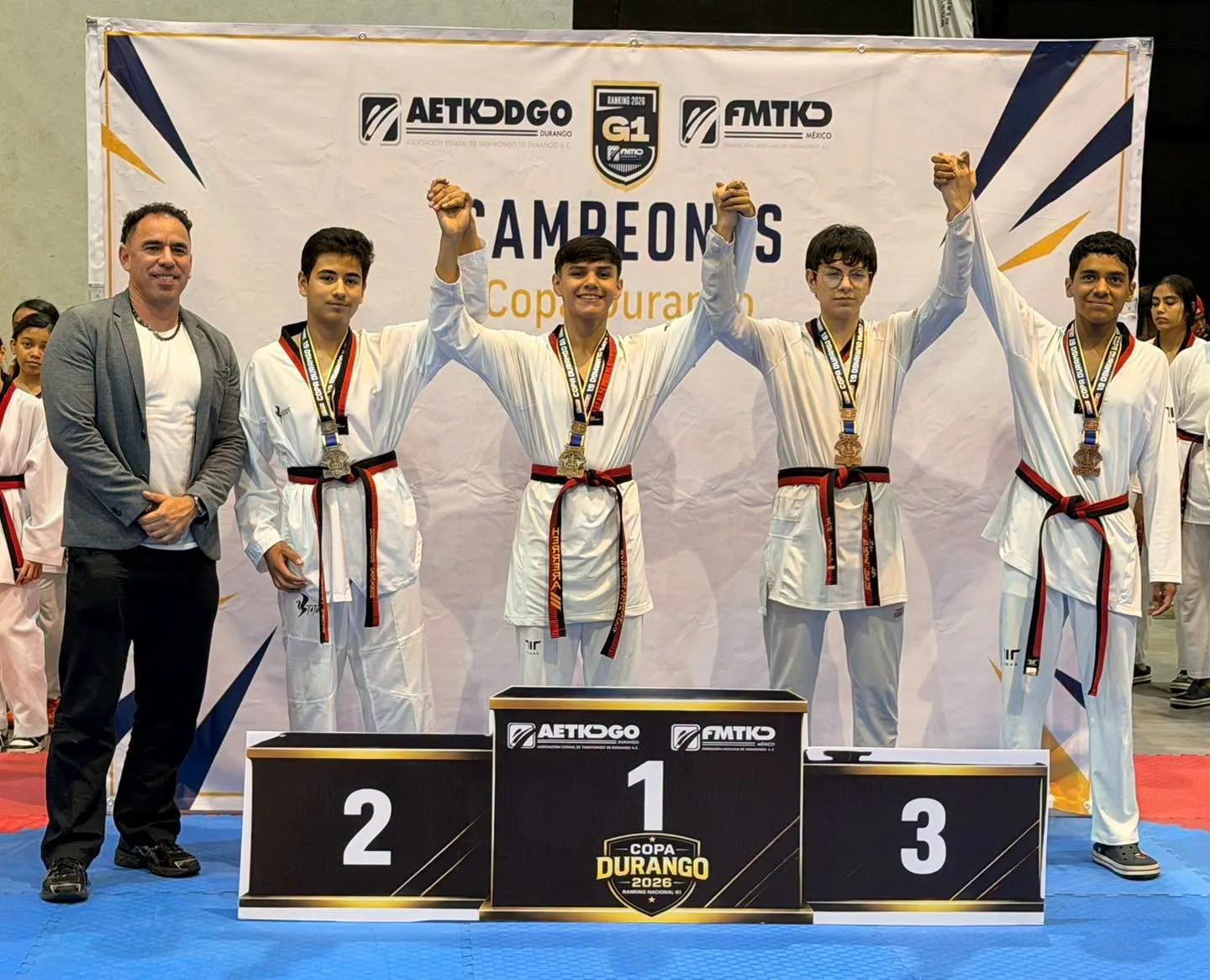 Ciudad Juárez logra ocho oros en la Copa Durango de Taekwondo 2026 - imagen 4