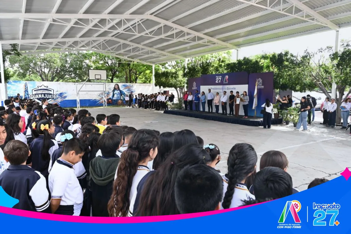 Irapuato impulsa la participación juvenil con programa y mural en primaria Leona Vicario - imagen 2