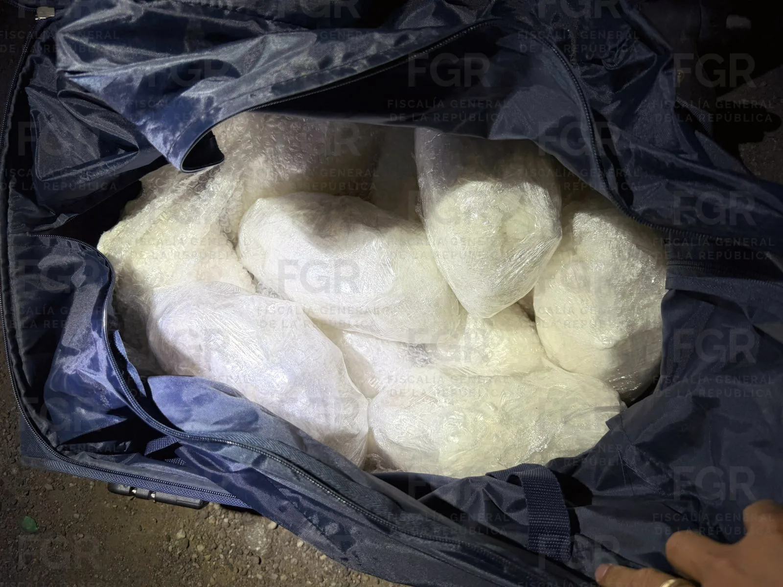 Detienen en Durango a persona con 15 kg de metanfetamina en autobús de pasajeros - imagen 2
