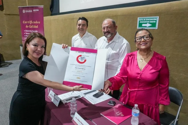 Yucatán entrega más de 50 certificaciones a empresas y proyectos turísticos por calidad y sostenibilidad - imagen 4