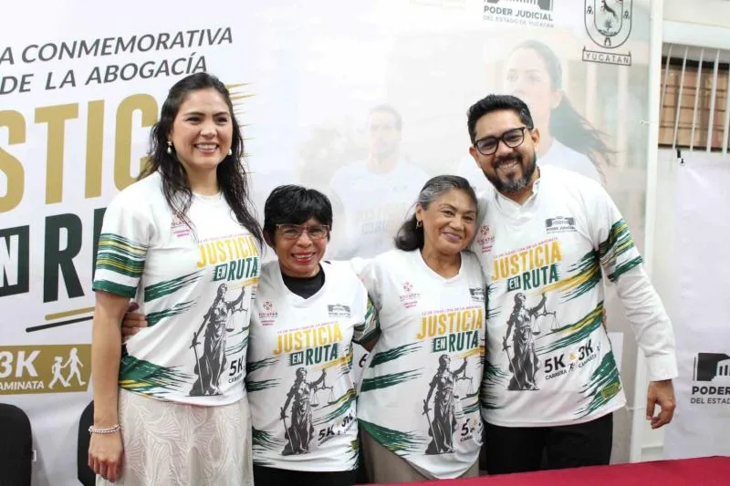 Anuncian Carrera y Caminata Familiar Justicia en Ruta en Mérida por Día de la Abogacía - imagen 2