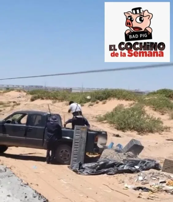 Dirección de Limpia busca identificar a responsables de tirar basura y escombro en espacios públicos de Juárez - imagen 2
