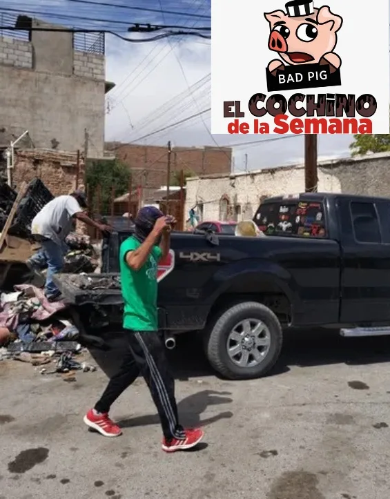 Dirección de Limpia busca identificar a responsables de tirar basura y escombro en espacios públicos de Juárez - imagen 3
