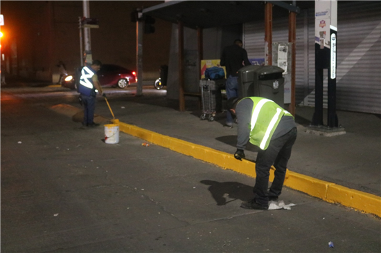Operativo intensivo mejora limpieza y mantenimiento en el Centro Histórico de Chihuahua - imagen 3