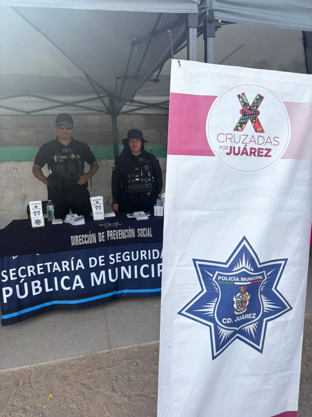 Vecinos de Hacienda de las Torres Universidad reciben servicios municipales previos a Cruzada por Juárez - imagen 1