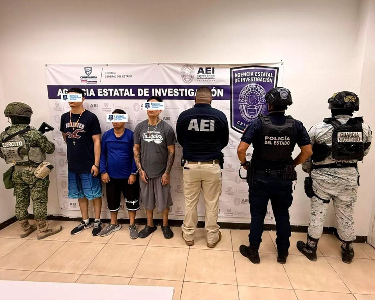 Detienen a cinco personas en operativo en centros de rehabilitación de Ciudad Juárez