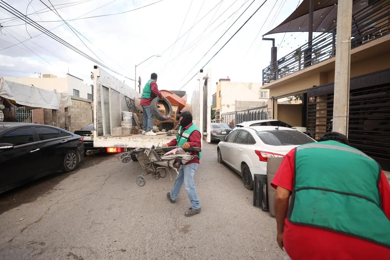 Vecinos de Praderas del Sur convocados a jornada de limpieza Juárez Amanece Limpio - imagen 1