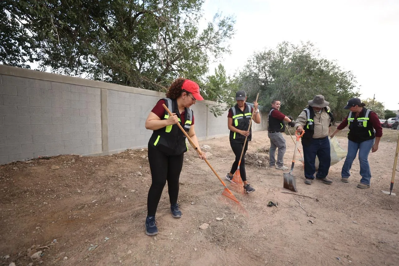 Vecinos de Praderas del Sur convocados a jornada de limpieza Juárez Amanece Limpio - imagen 10
