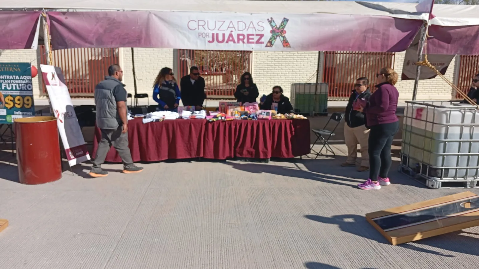 IMDEJ llevará actividades y regalos a la Cruzada Juárez por la Paz en Gómez Morín - imagen 4