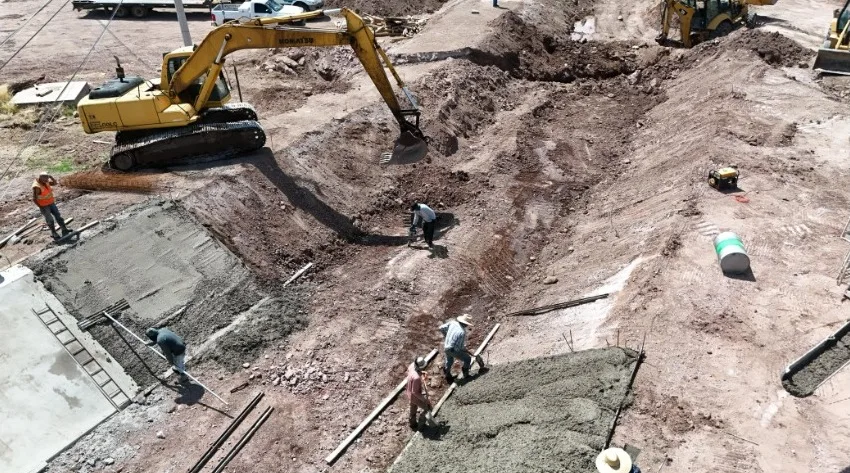 SCOP avanza con obras de drenaje en la prolongación de Teófilo Borunda, en Chihuahua - imagen 2