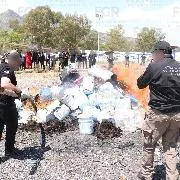 FGR incinera casi 100 kg de drogas y objetos del delito en Aguascalientes - imagen 5
