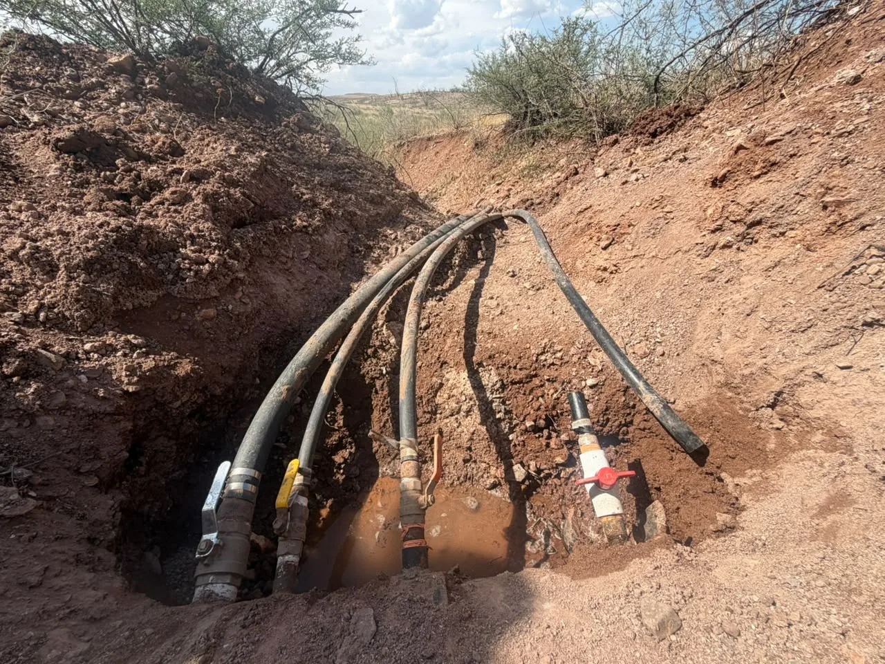 JMAS Chihuahua clausura tomas clandestinas en El Fresno; robaban 700 mil litros de agua al día - imagen 3