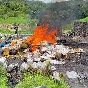 FGR incinera casi medio tonelada de drogas en Ciudad de México - imagen 9