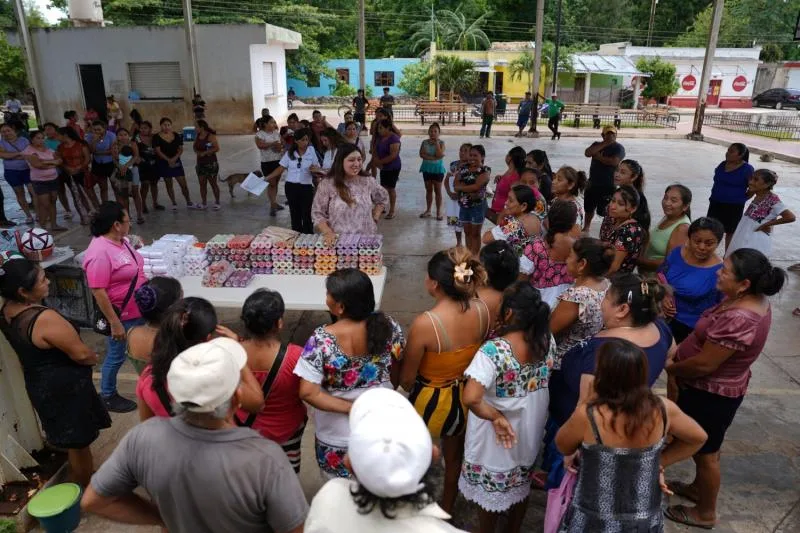 DIF Yucatán impulsa proyectos comunitarios en Tixcacalcupul para 81 beneficiarios - imagen 3