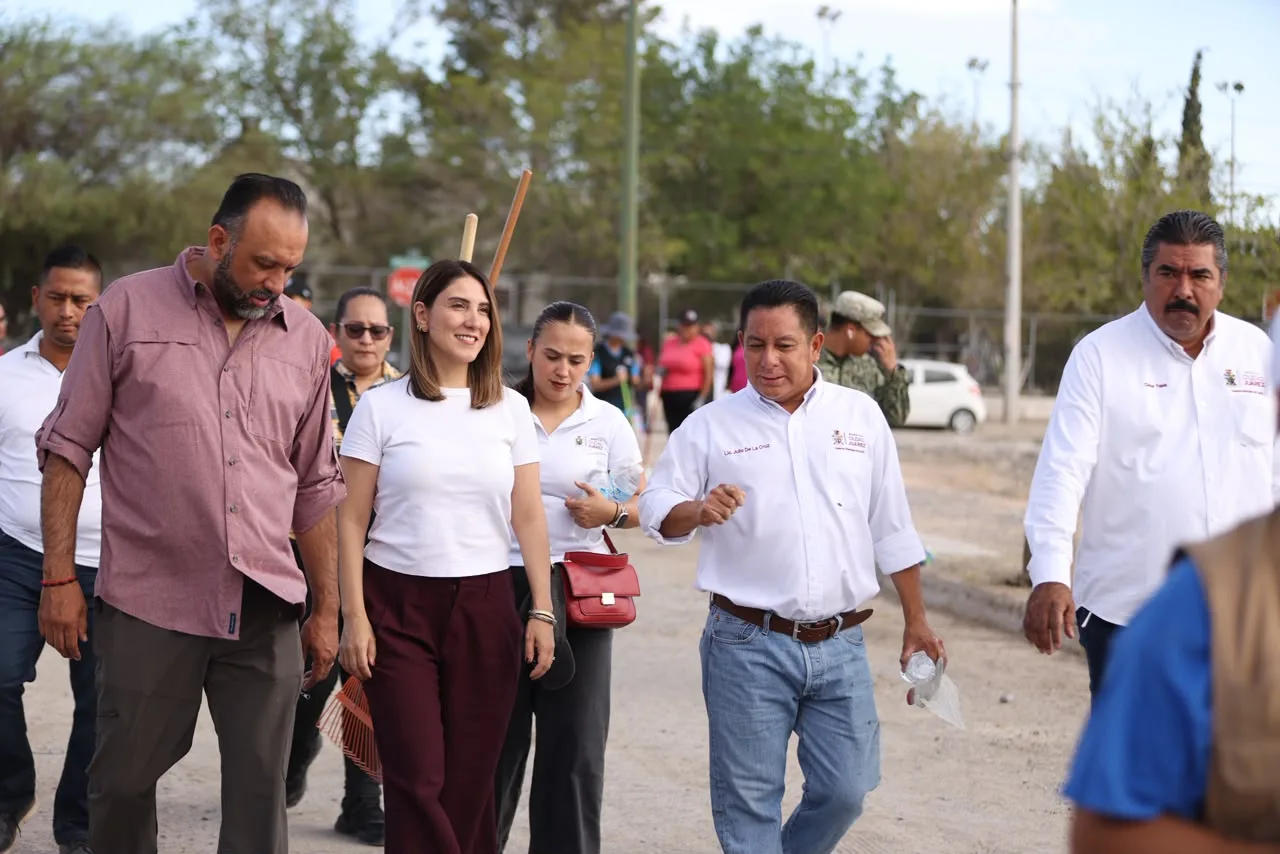 Avanza programa “Juárez amanece limpio” con apoyo de vecinos y autoridades en 10 colonias - imagen 8