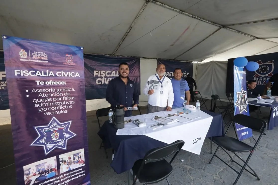Vecinos de Gómez Morín acceden a servicios municipales durante Cruzadas por Juárez en Ciudad Juárez - imagen 2