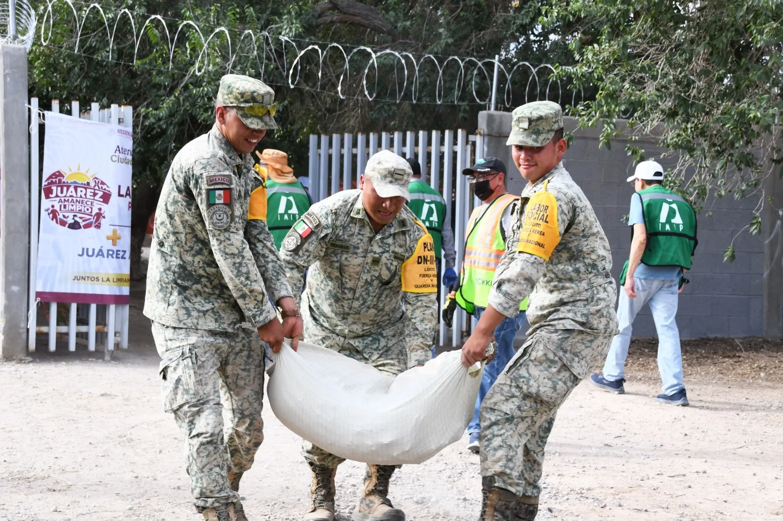 IMIP colabora en jornada de limpieza en Praderas del Sur, Ciudad Juárez - imagen 3