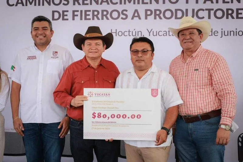 Renacimiento Maya invierte 116 mdp en ganadería, apicultura y caminos rurales en Yucatán - imagen 1