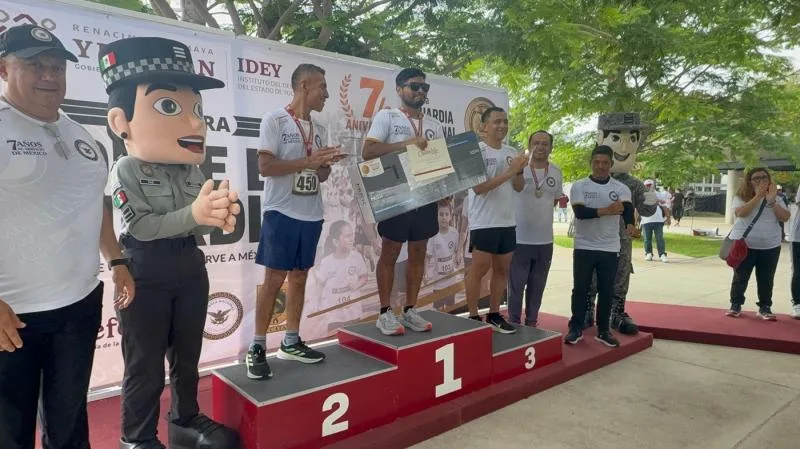 Guardia Nacional celebra siete años con carrera atlética en Mérida, Yucatán - imagen 1