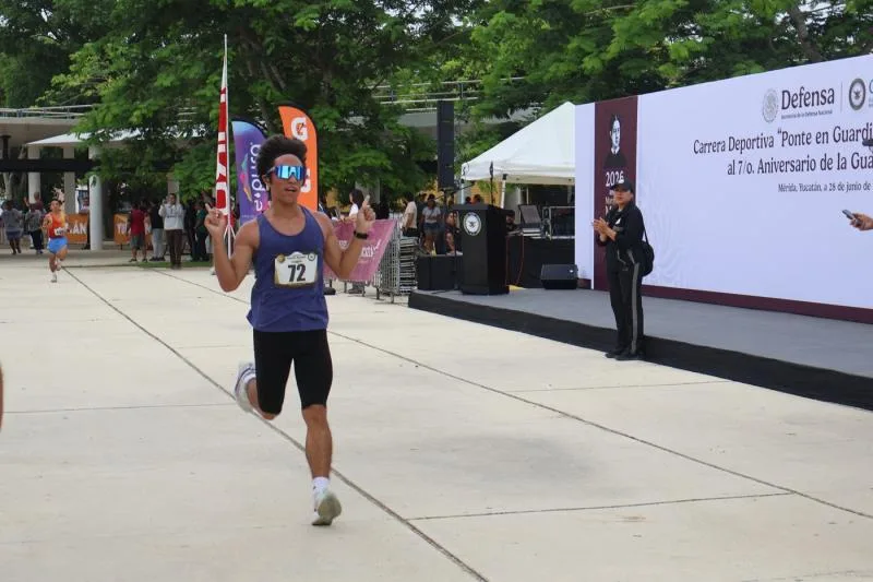 Guardia Nacional celebra siete años con carrera atlética en Mérida, Yucatán - imagen 4