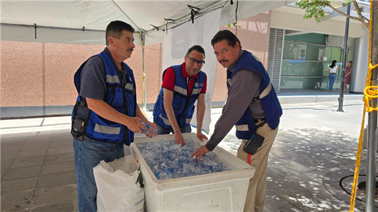 Municipio de Chihuahua mantiene puntos de hidratación para enfrentar altas temperaturas - imagen 2