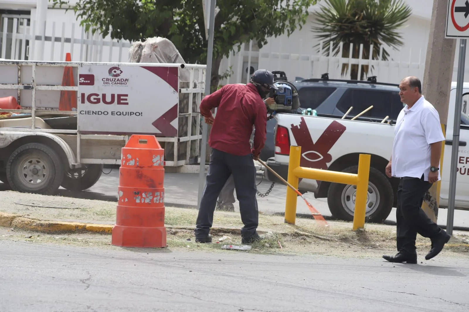 Cruzada del Cambio intensifica limpieza en avenidas principales de Ciudad Juárez - imagen 4