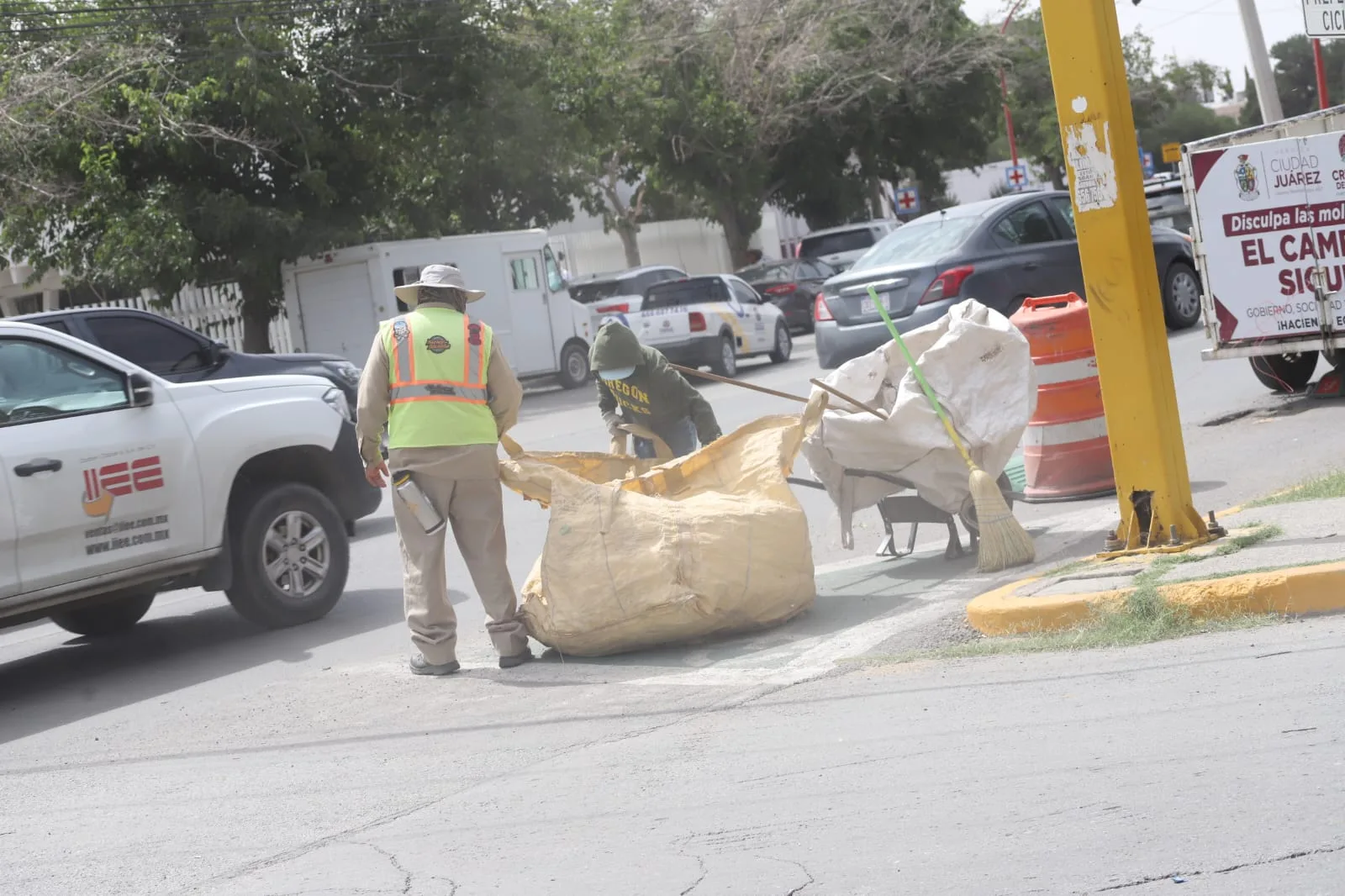 Cruzada del Cambio intensifica limpieza en avenidas principales de Ciudad Juárez - imagen 5
