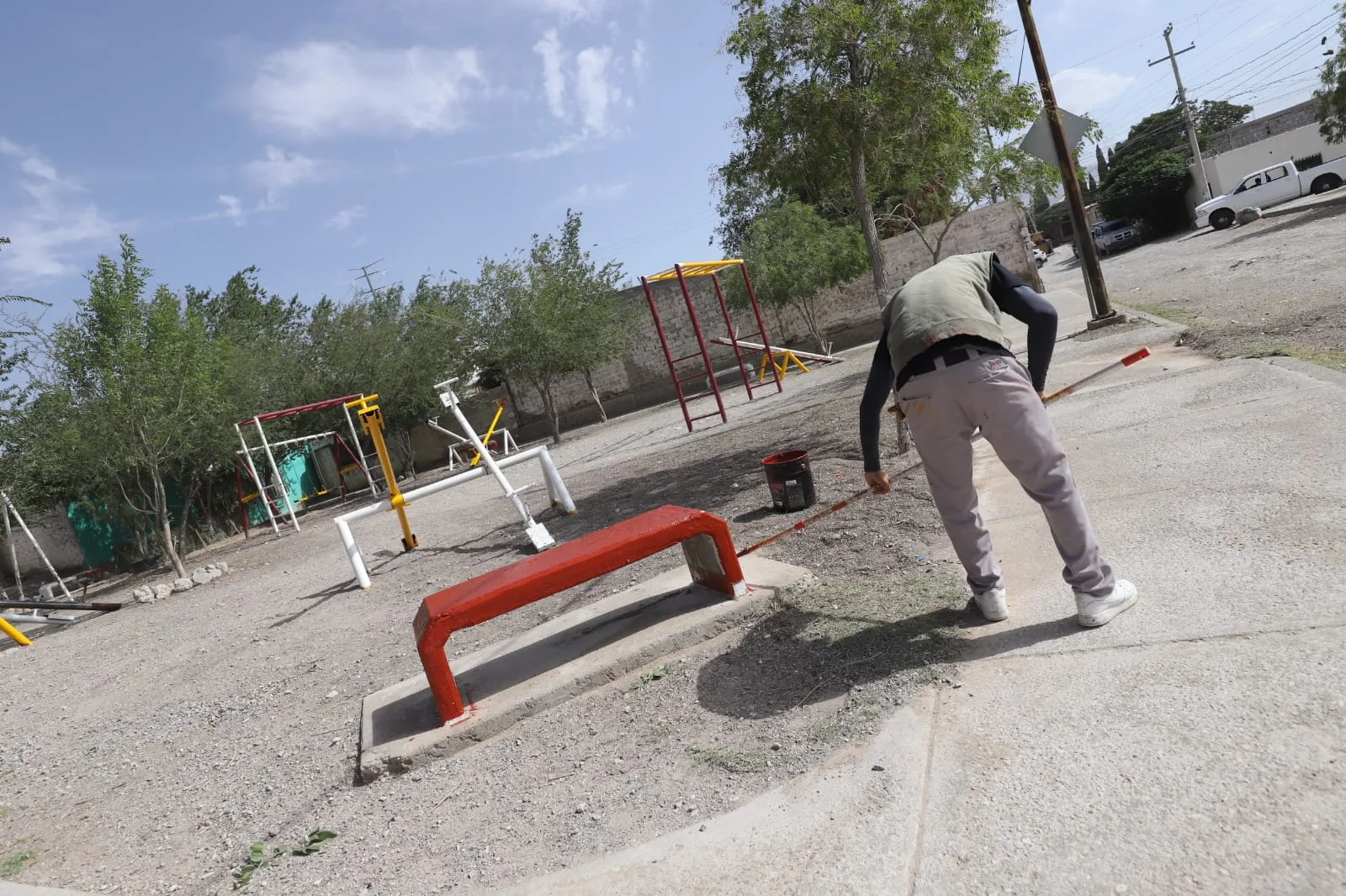 Rehabilitan parque público en colonia Fronteriza de Ciudad Juárez - imagen 1