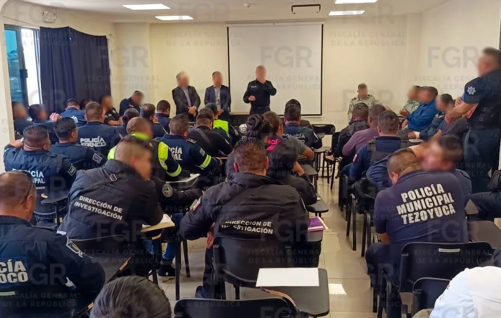 FGR en Estado de México capacita a primeros respondientes en flagrancia - imagen 2