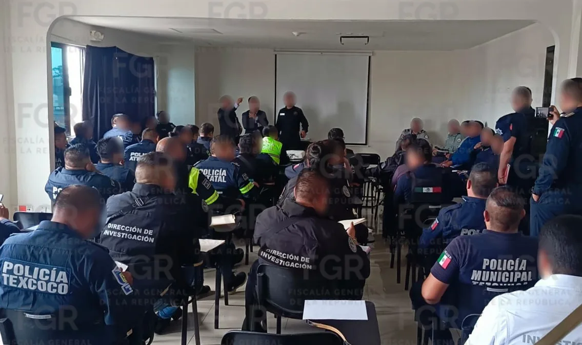 FGR en Estado de México capacita a primeros respondientes en flagrancia - imagen 4