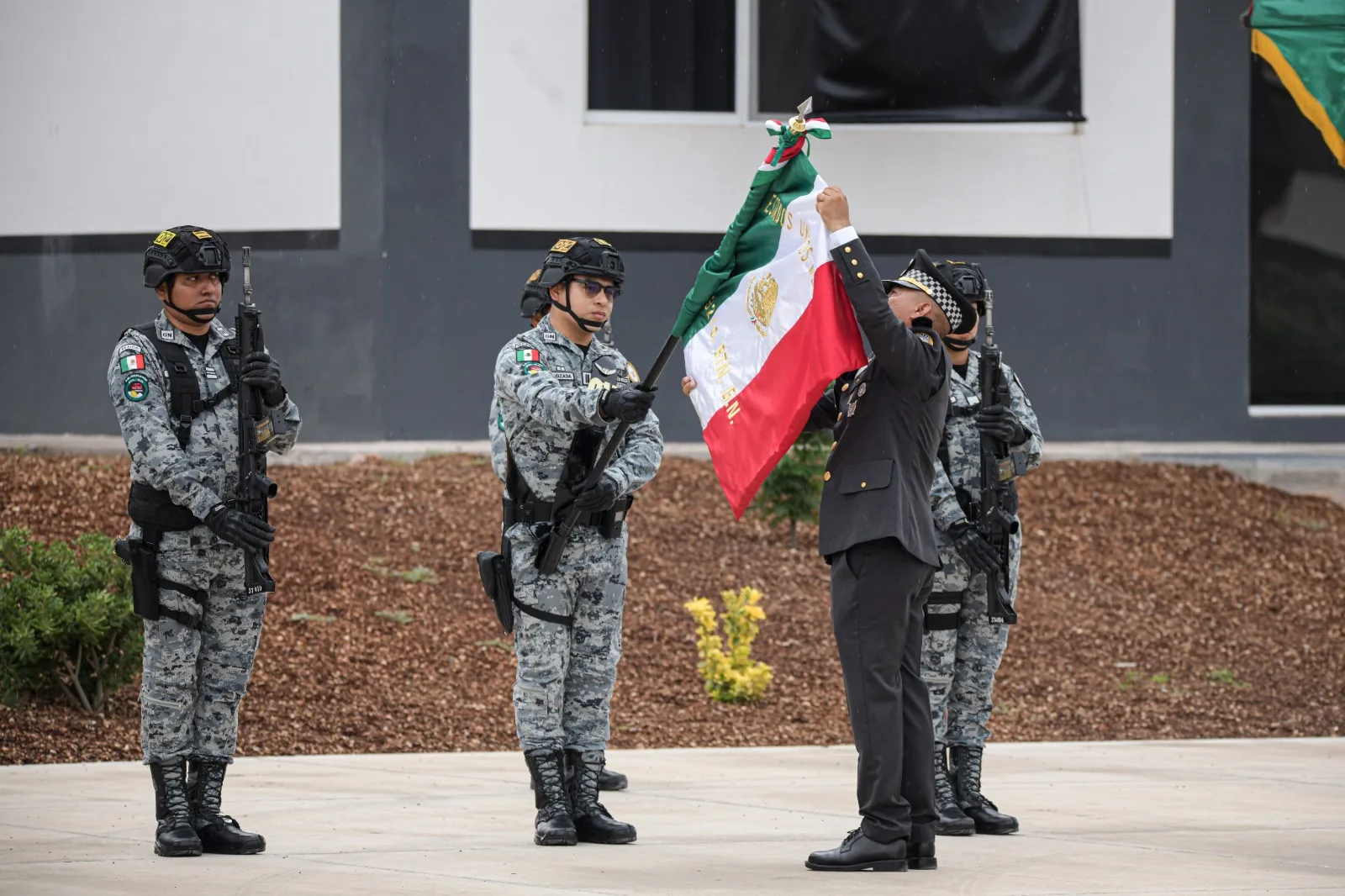 Maru Campos asiste al 7mo aniversario de la Guardia Nacional en Chihuahua - imagen 1