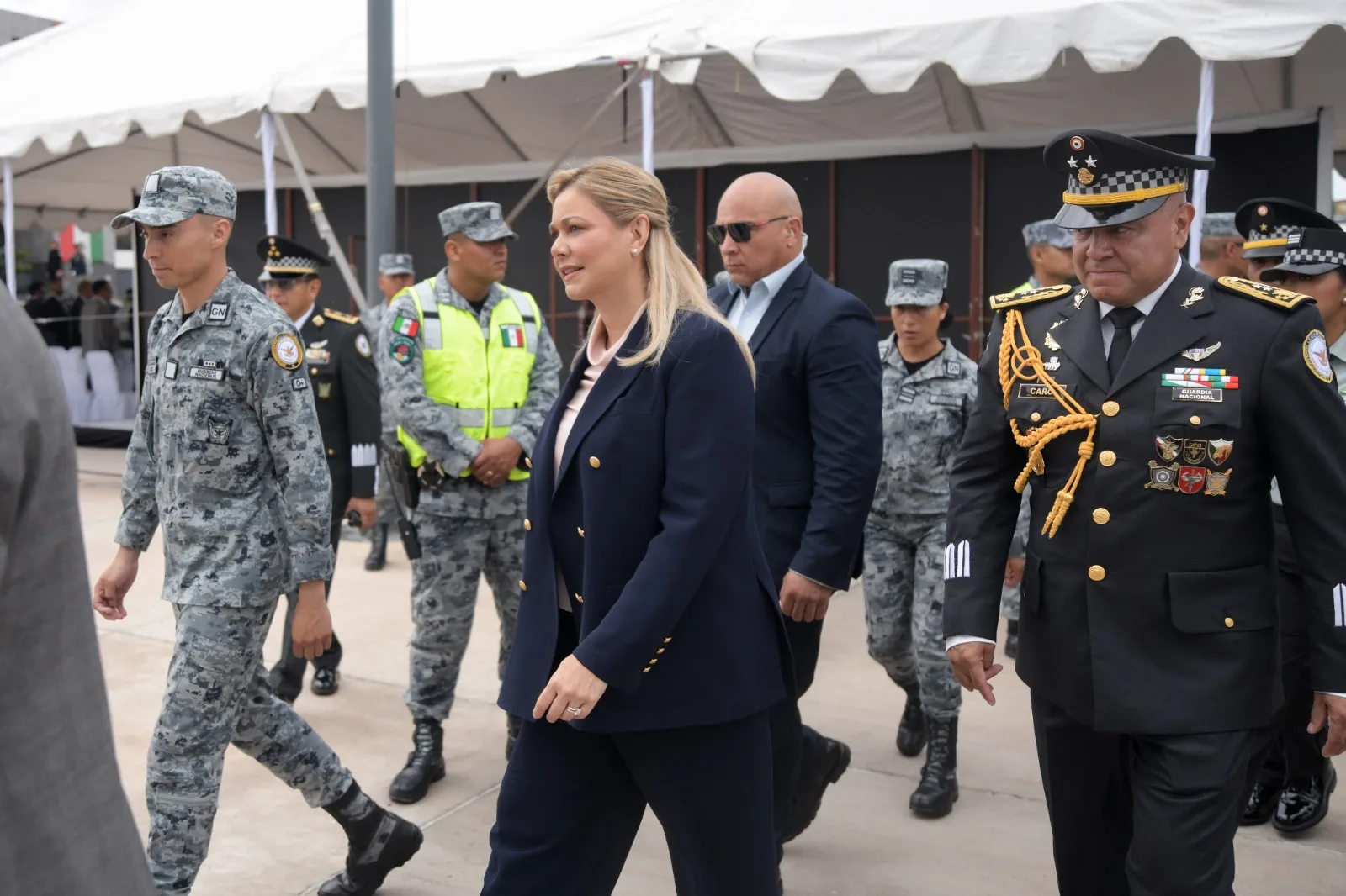 Maru Campos asiste al 7mo aniversario de la Guardia Nacional en Chihuahua - imagen 3