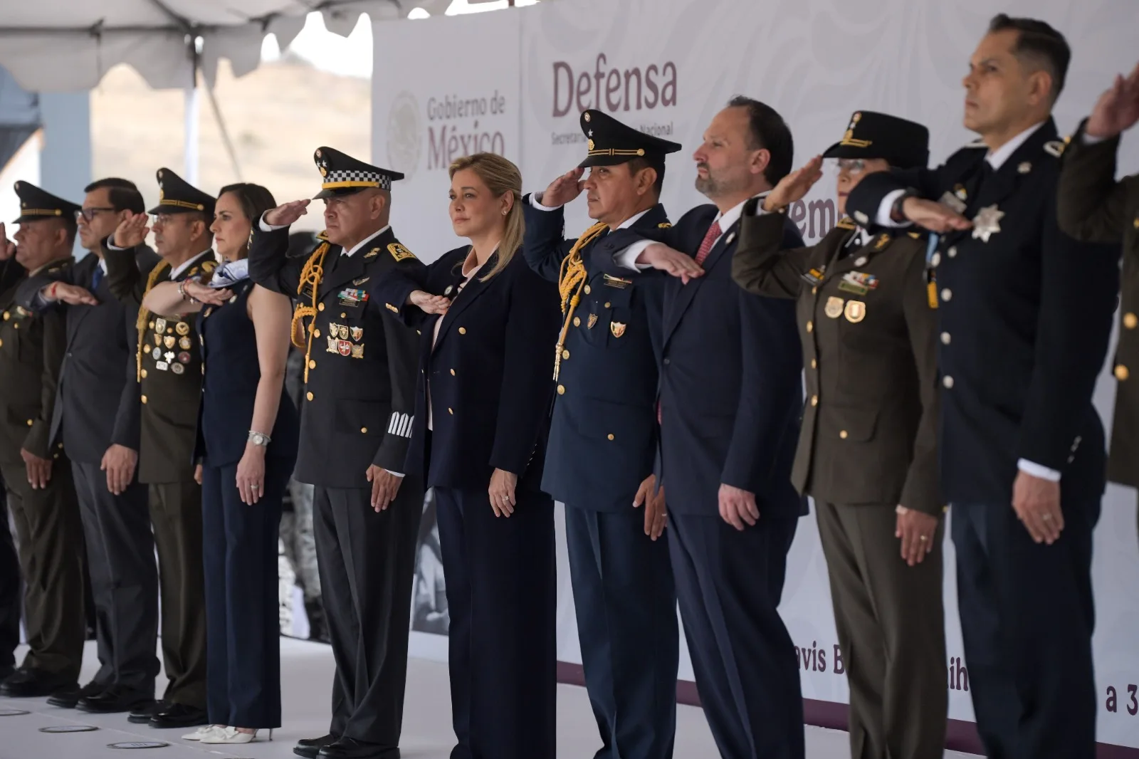 Maru Campos asiste al 7mo aniversario de la Guardia Nacional en Chihuahua - imagen 5