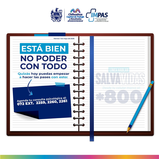 IMPAS ofrece atención psicológica gratuita en Chihuahua para fortalecer la salud mental - imagen 2