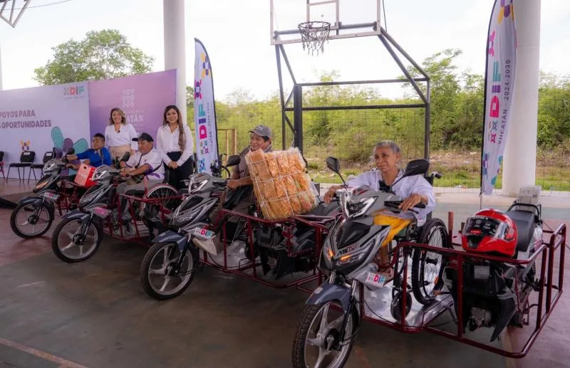 DIF Yucatán entrega apoyos para mejorar autonomía de personas con discapacidad en seis municipios del oriente - imagen 3