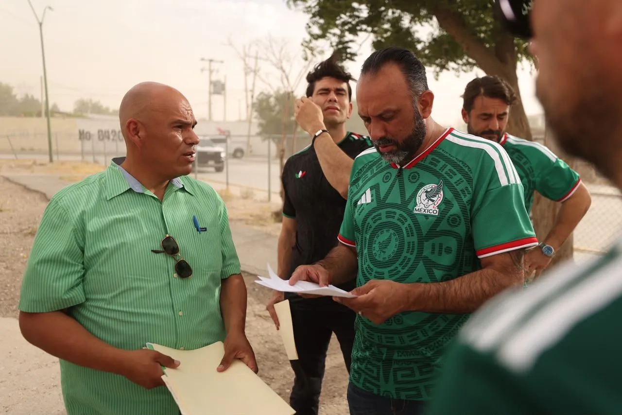 Avanza construcción del gimnasio municipal en Deportivo Salvarcar de Ciudad Juárez - imagen 3