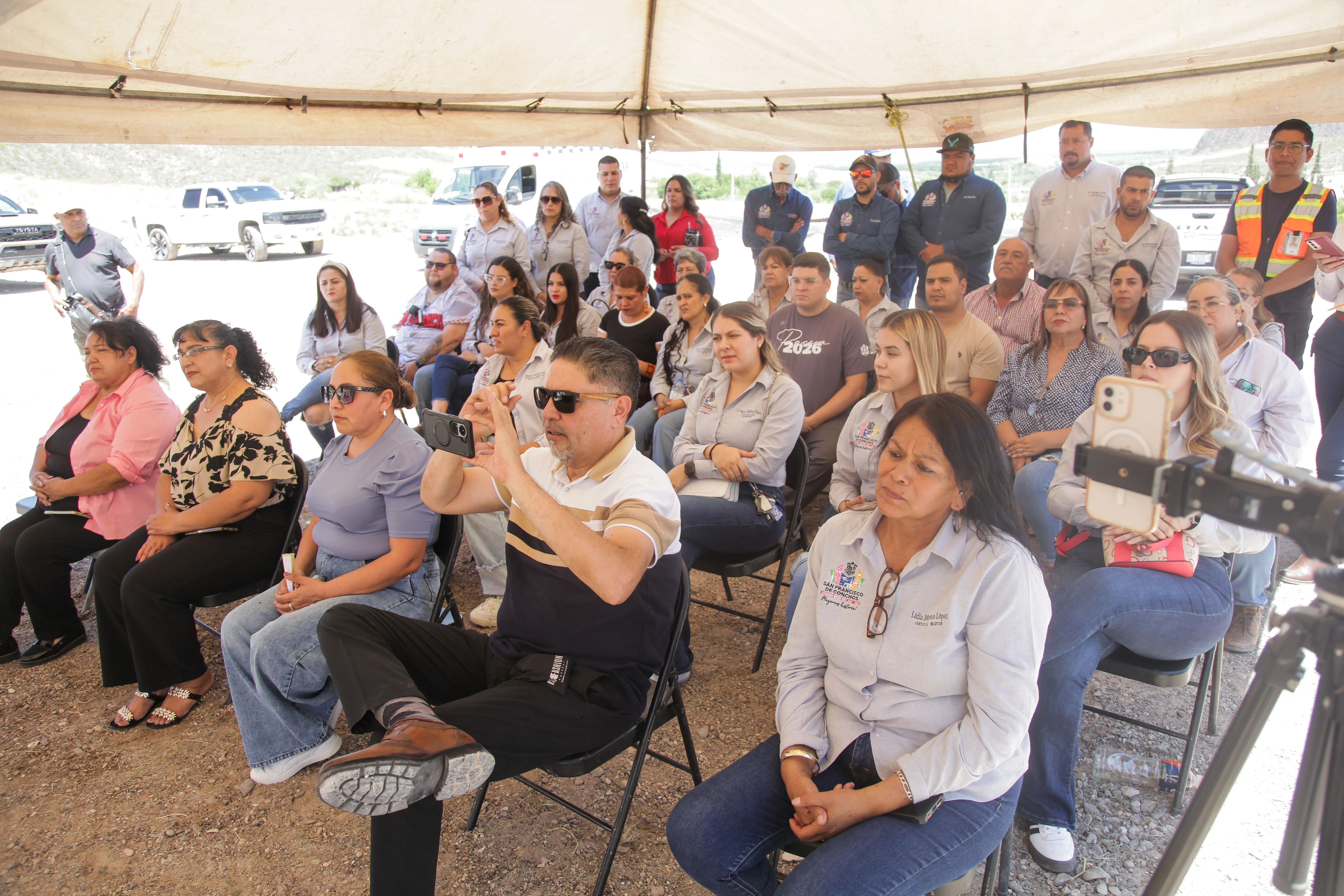 Inauguran primera etapa del alcantarillado sanitario en la colonia El 28, en San Francisco de Conchos - imagen 2