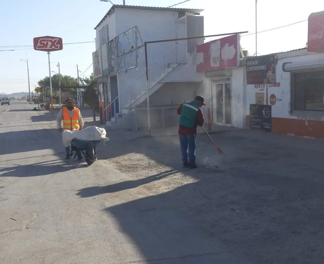 Samalayuca intensifica limpieza y mantenimiento para mejorar espacios públicos - imagen 2