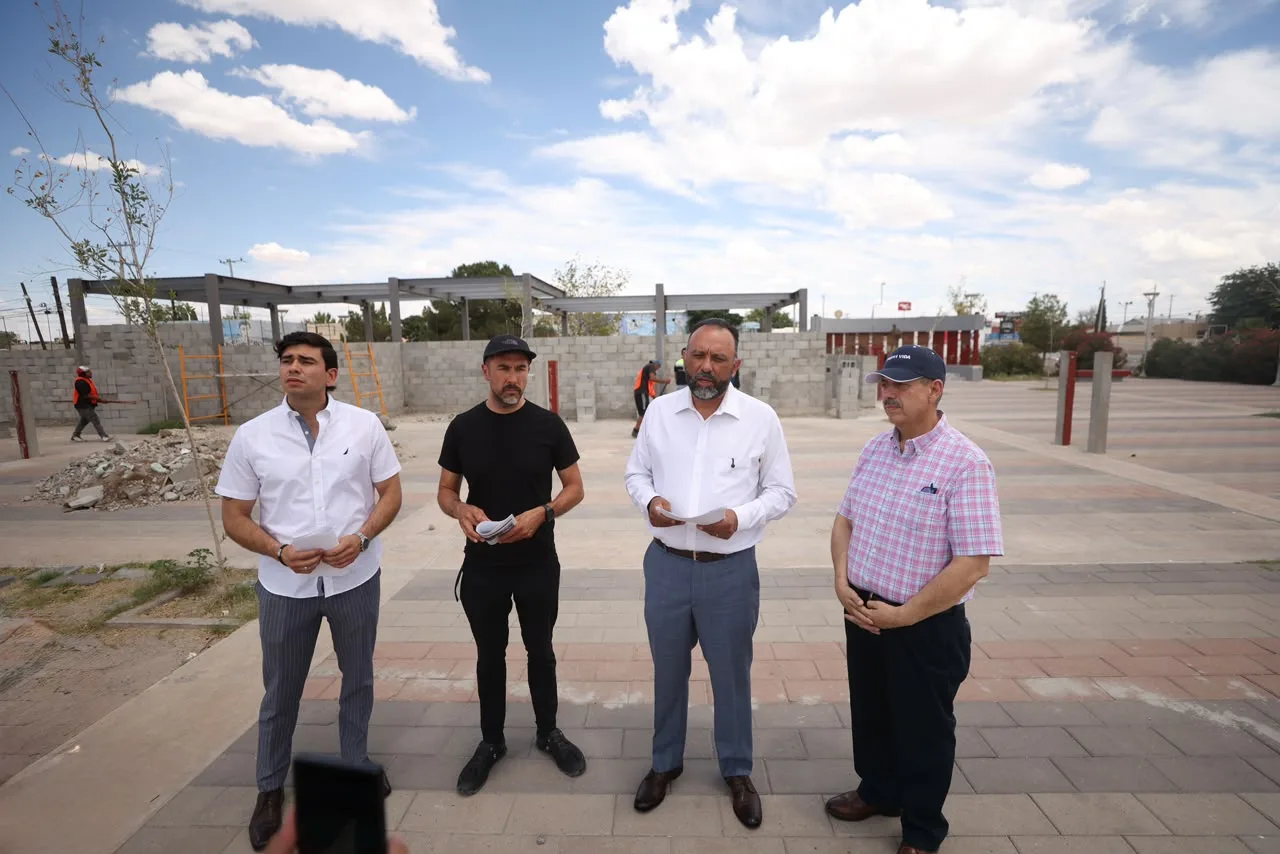 Avanzan trabajos de rehabilitación en la Plaza del Periodista de Ciudad Juárez - imagen 8
