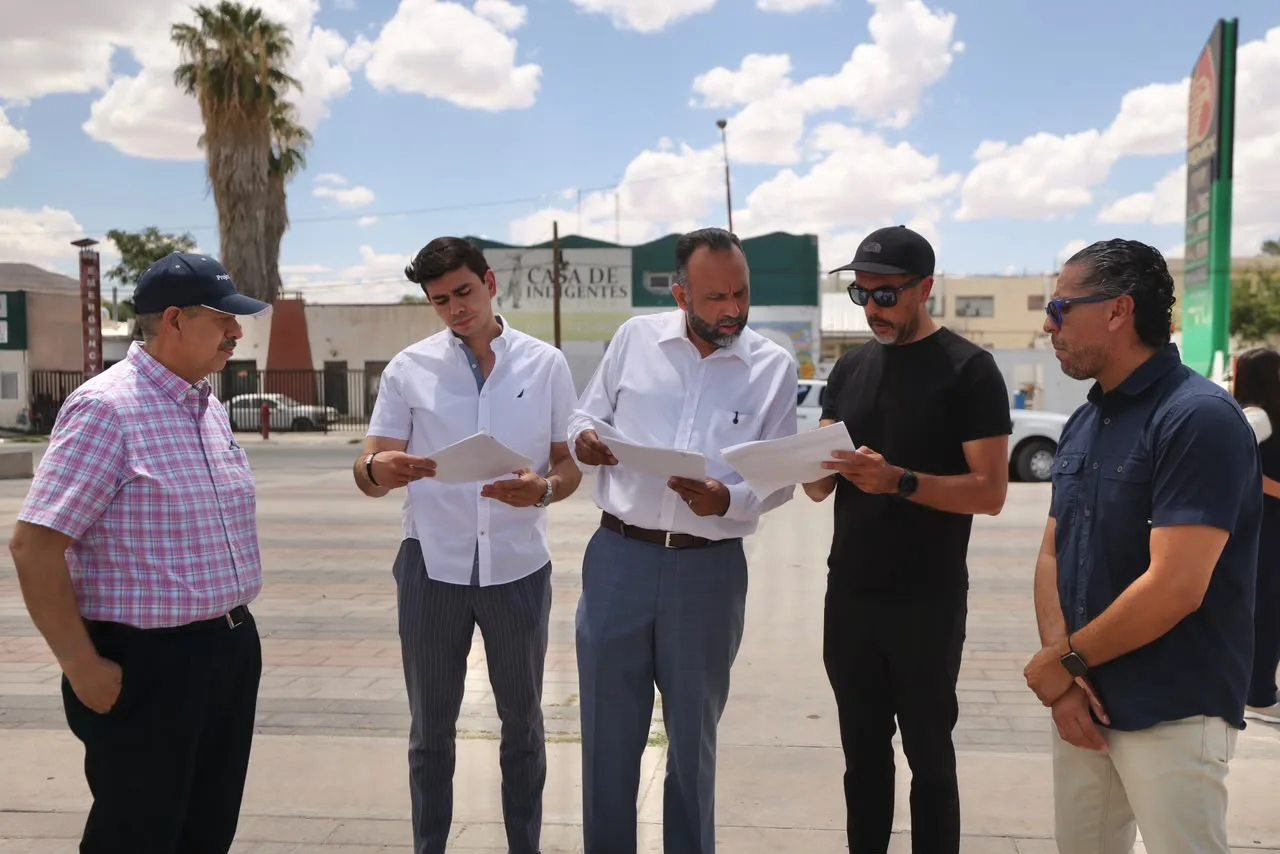 Avanzan trabajos de rehabilitación en la Plaza del Periodista de Ciudad Juárez - imagen 7
