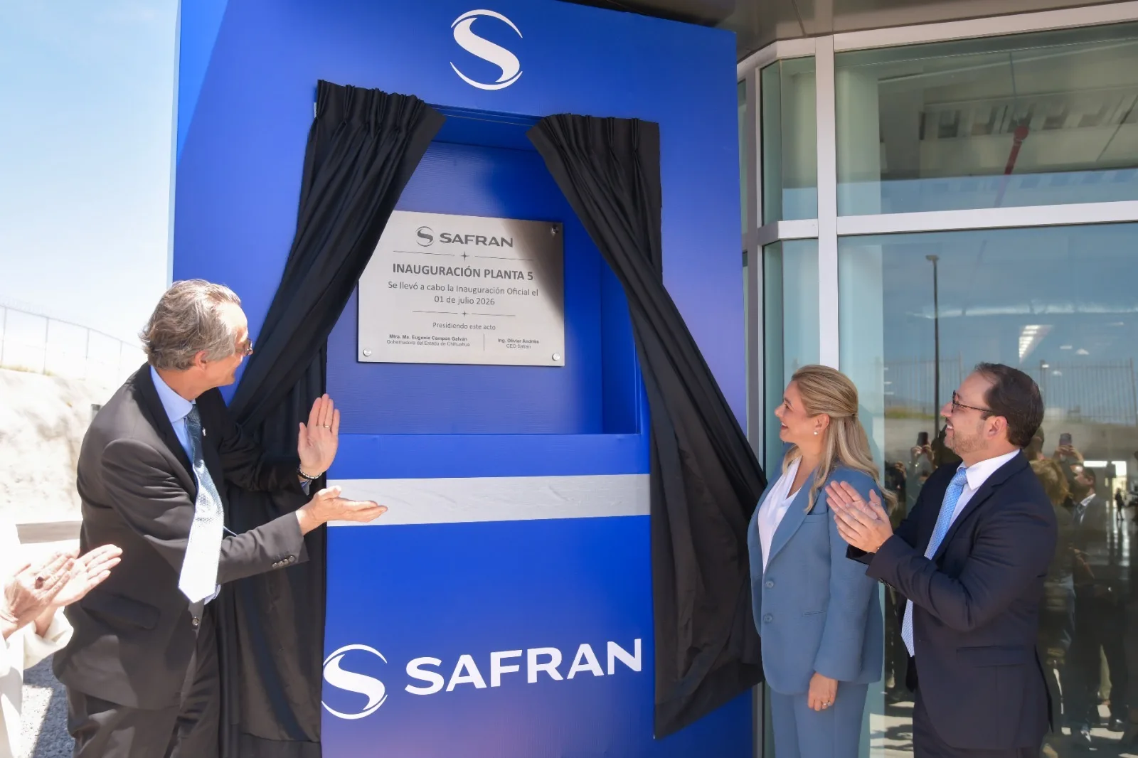 Safran inaugura planta en Chihuahua con inversión de 7.4 millones de dólares y 800 empleos - imagen 1