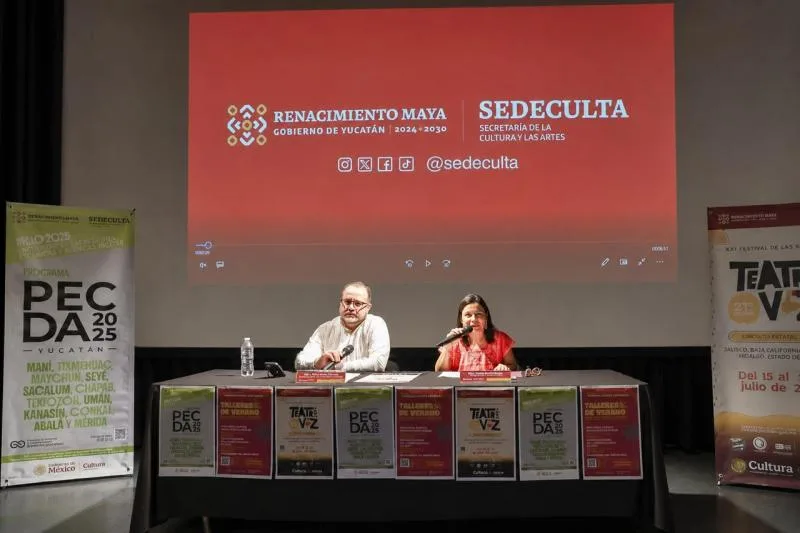 Yucatán presenta Festival de Monólogos y Temporada Pecda 2025 para las vacaciones de verano - imagen 3