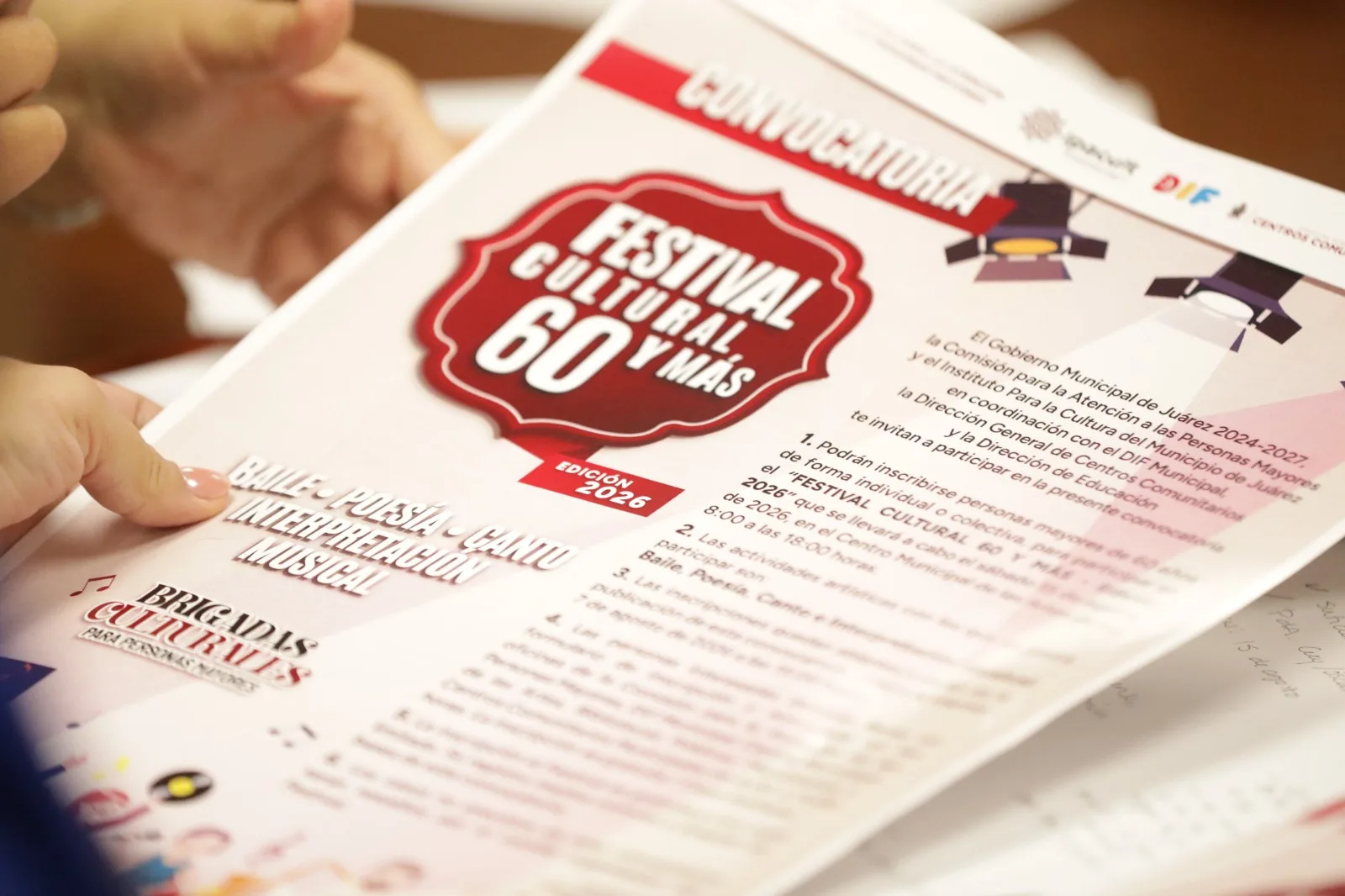 Festival Cultural 60 y Más en Ciudad Juárez anuncia convocatoria para artistas mayores de 60 años - imagen 6